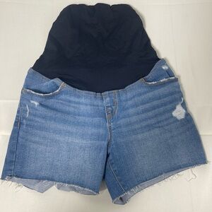 Stylish Blue Denim Women Shorts